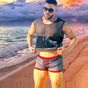 Tank Black unisex - Beachwear Collection